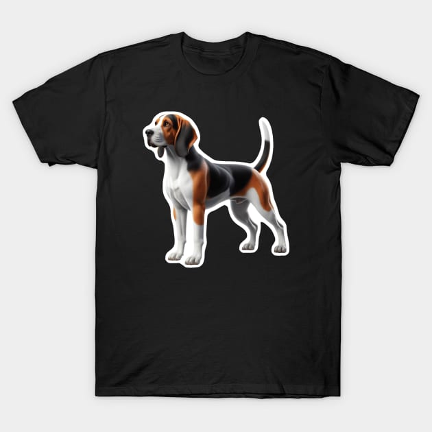 American English Coonhound T-Shirt by millersye